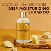 2 Shea Moisture Raw Shea Butter Deep Moisturizing Shampoo 13 oz