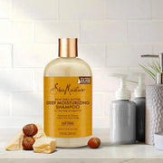 2 Shea Moisture Raw Shea Butter Deep Moisturizing Shampoo 13 oz