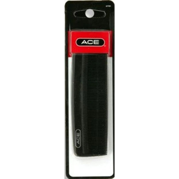ACE 5" BLACK POCKET HAIR COMB - PACK OF 4