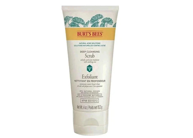 Burt’s Bees Natural Acne Solutions ~ Pore Refining Scrub 4 oz 2 PACK