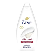 Dove Body Wash - SILKY VELVET by Dove for Unisex - 15.2 oz Body Wash 6 pack