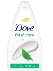 Dove FRESH CARE BODY WASH 15.2oz PACK OF 6
