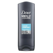Dove Men+Care Body and Face Wash Clean Comfort 13.5oz PACK OF 6