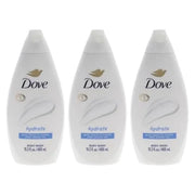 Dove BODY WASH HYDRATE 15.2oz PACK O F 3