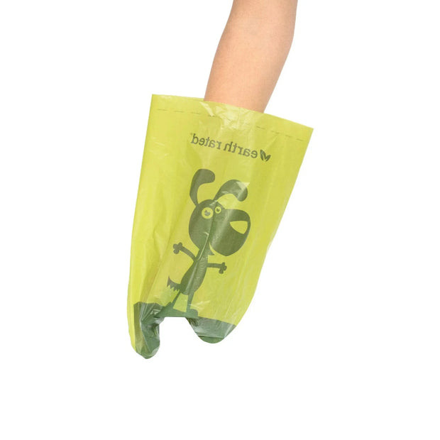 Earth Rated leash Dispenser with 15 Lavender scented bags 2 DISPENSERS