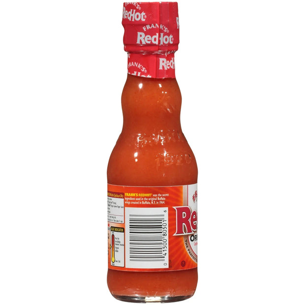 Frank's Red Hot Original Cayenne Pepper Sauce (Keto Friendly), 5 oz 2 bottles