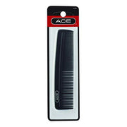 GOODY Ace Pocket Hair Comb - 5 Inch, Black - PACK OF 6
