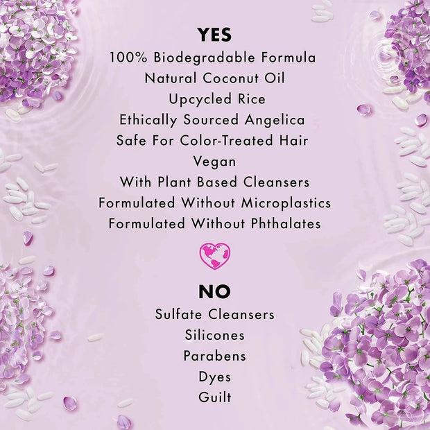 Love Beauty and Planet Shampoo Milk Moisture and Bounce for Waves and Curls Rice