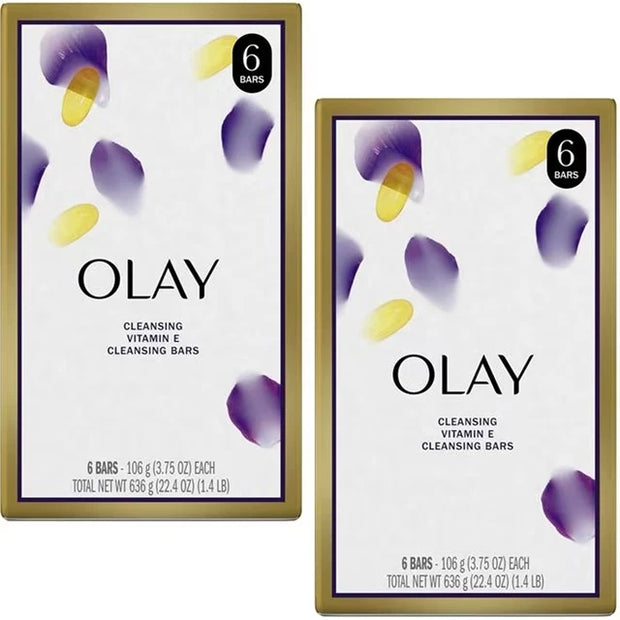 Olay Age Defying Bar Soap with Vitamin E & Vitamin B3 Complex – 3.75oz 12 bars