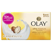 Olay Moisture Outlast Ultra Moistur Shea Butter Beauty Bar Vitaminb3 48 BARS