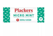Plackers Micro Mint Dental Floss Picks cool mint Individually Wrapped 500 count