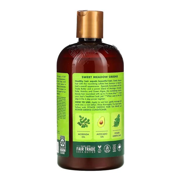 Shea Moisture Moringa & Avocado Power Greens 13oz SHAMPOO