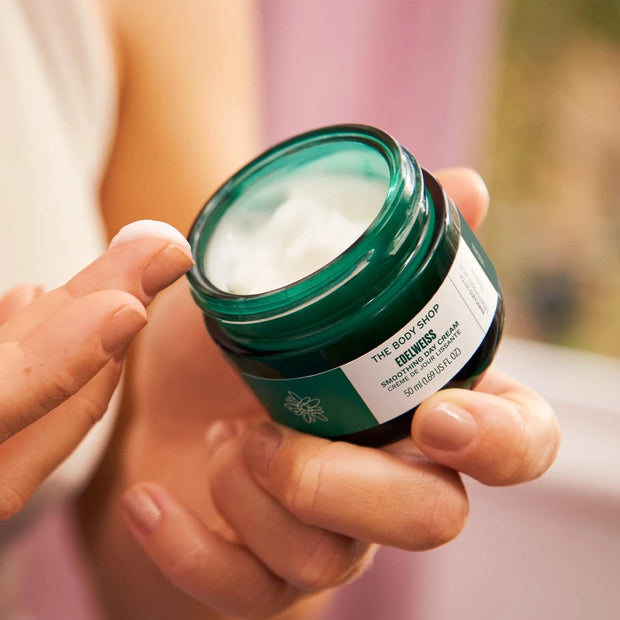 The Body Shop EDELWEISS Intense Smoothing Cream - 1.7 oz / 50ml