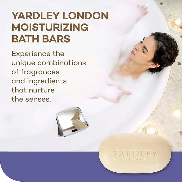 Yardley London English Lavender Moisturizing Bath Soap 4oz Each 12pc