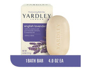 Yardley London Moisturizing Bath Bar English Lavender 4.25 ounce Pack of 6