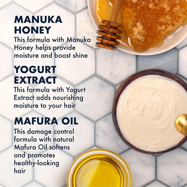Manuka Honey & Yogurt, Hydrate + Repair Protein Power Treatment, 8 fl oz 2 PACK