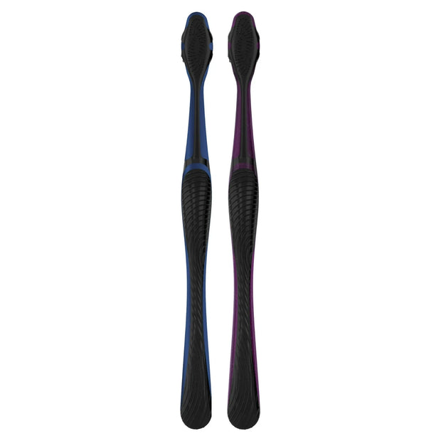 Gleem 5 Cleaning Actions Manual Toothbrush With Soft Bristles 4 Count