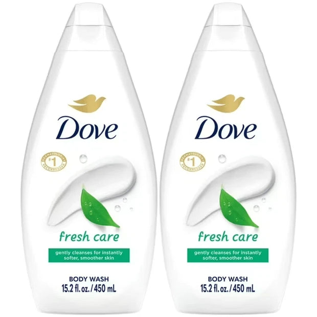 Body Wash - Fresh Care by Dove for Unisex - 15.2 oz Body Wash 2 pack